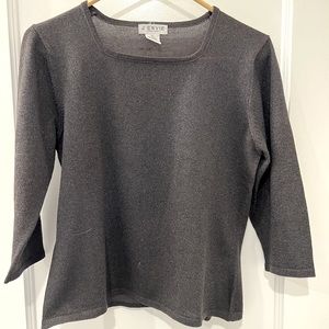 J’Envie Sparkle Black Top